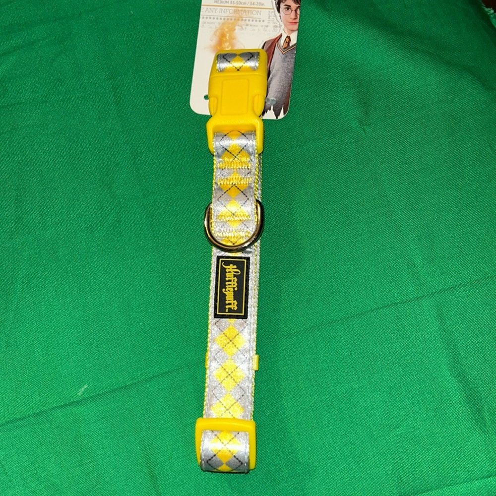 Fetch For Pets Harry Potter Hufflepuff Dog Collar (M)